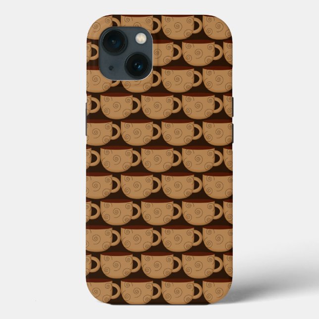 Coffee Cups Phone Case (Back)