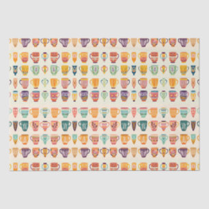Coffee Cups Tissue Paper