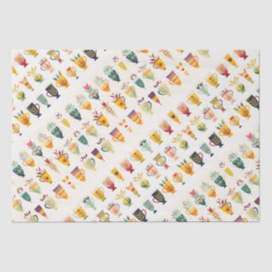 Coffee Cups Tissue Paper