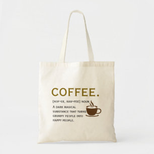 Coffee Definition – Funny Dictionary-Style Tote Bag