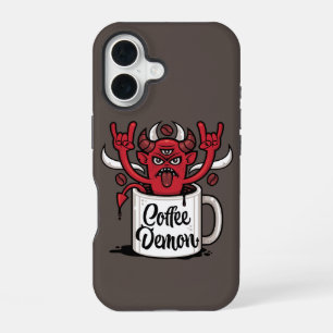 Coffee Demon iPhone 16 Case