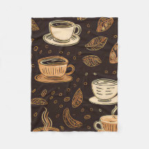 Coffee Design blanket