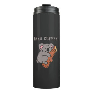 Coffee Design Funny Thermal Tumbler