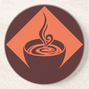 coffee diamond coaster