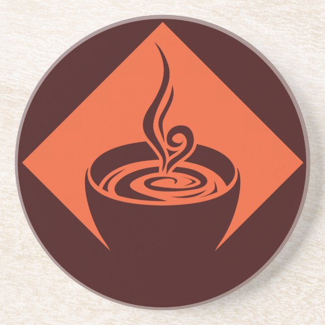 coffee diamond coaster (Front)