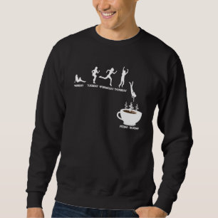 Coffee Drink Diver Espresso Drinker Caffeine Sweatshirt