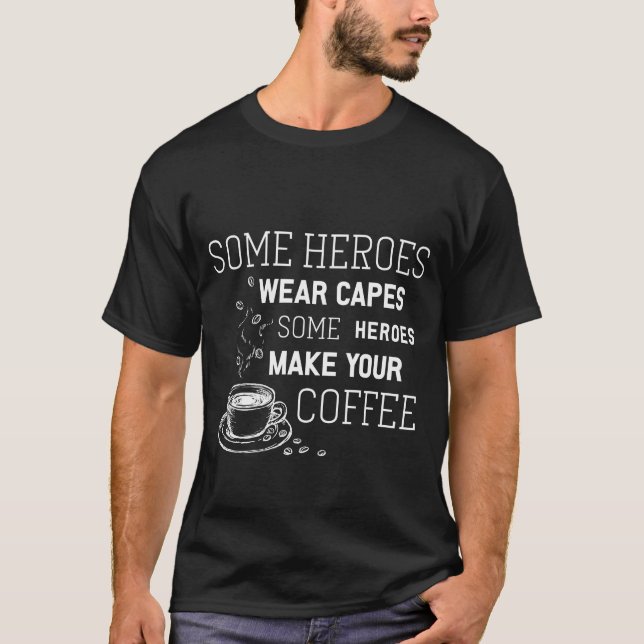Coffee Drinker Coffein Morning Coffee Funny Gift g T-Shirt (Front)