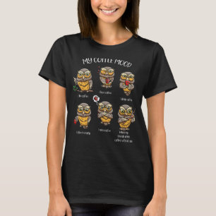 Coffee Drinker Owl Whisperer Bird Wildlife Animal T-Shirt