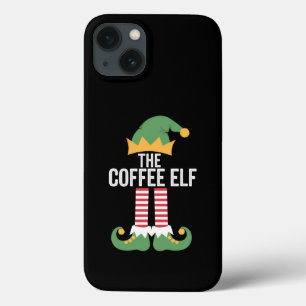 Coffee Elf Family Matching Group Christmas iPhone 13 Case