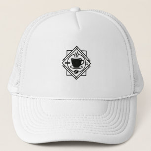 Coffee Emblem Cap – Minimalist Café Logo
