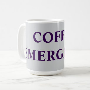 COFFEE EMERGENCY MUG