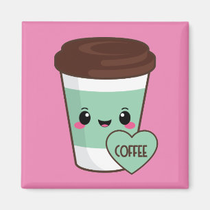 Coffee Emoji Lover Magnet