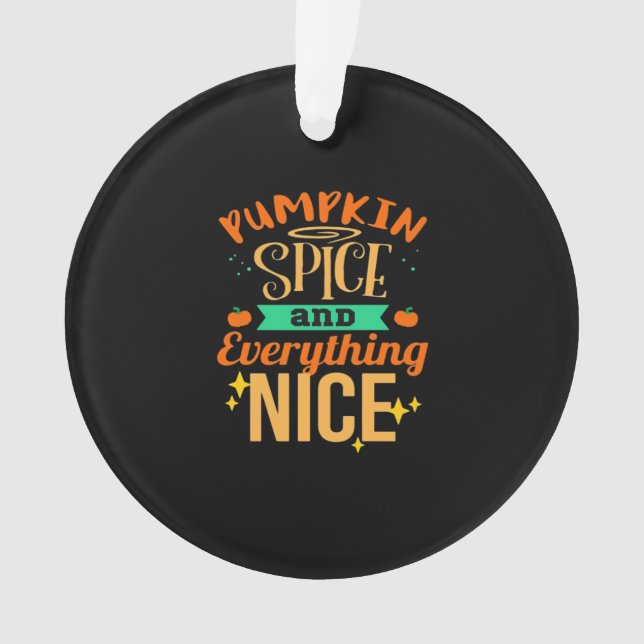 Coffee - Everything Nice Fitted Ornament (Front)