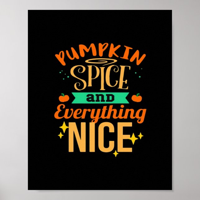 Coffee - Everything Nice Fitted Poster (Front)