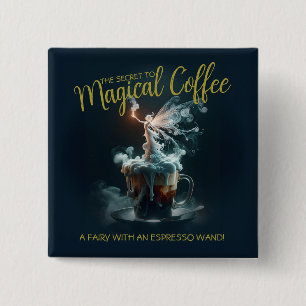 Coffee Fairy Badge