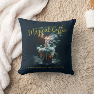 Coffee Fairy Cushion