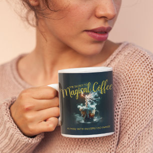 Coffee Fairy Large Coffee Mug