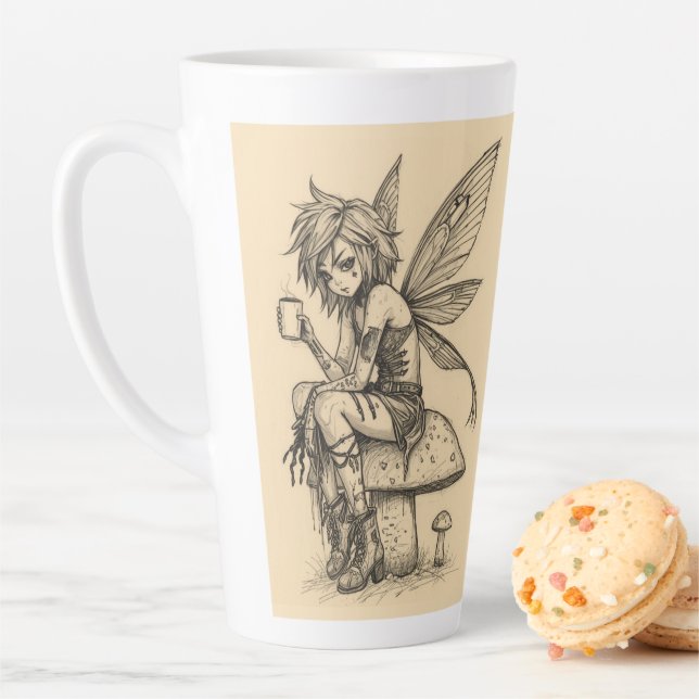 Coffee Fairy Latte Mug (In Situ)