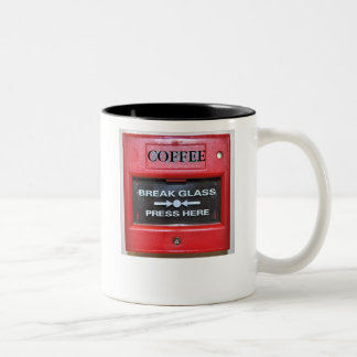 COFFEE FIRE ALARM Two-Tone COFFEE MUG