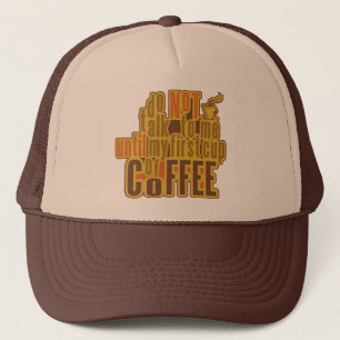 COFFEE FIRST hat - choose colour