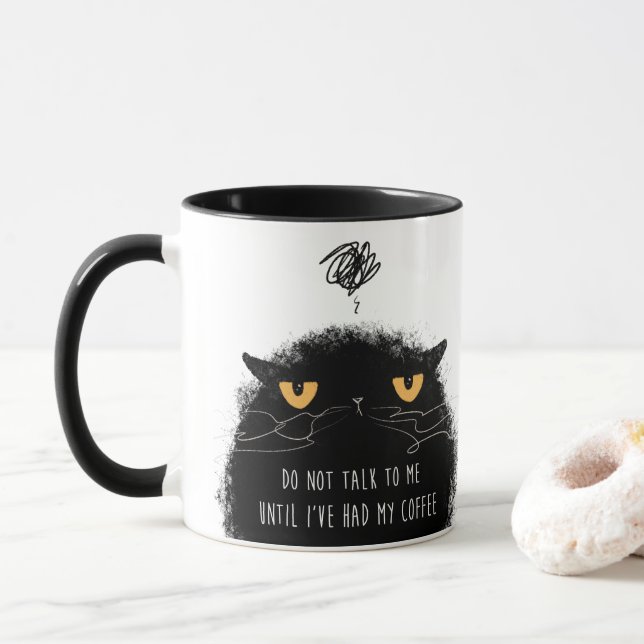 Coffee first mug (With Donut)