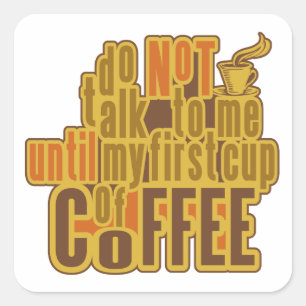 COFFEE FIRST stickers