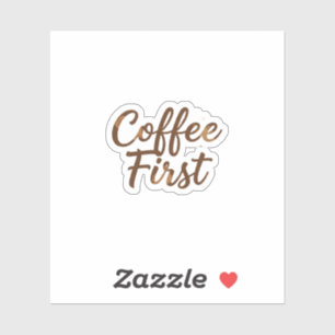 Coffee First Stylish Handwritten Typography