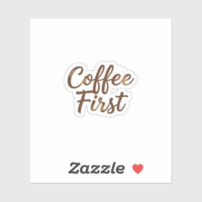 Coffee First Stylish Handwritten Typography (Sheet)