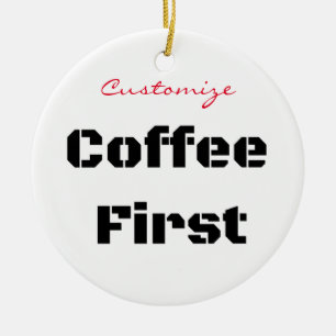 Coffee First Thunder_Cove Ceramic Ornament