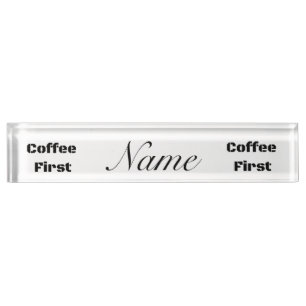Coffee First Thunder_Cove Nameplate