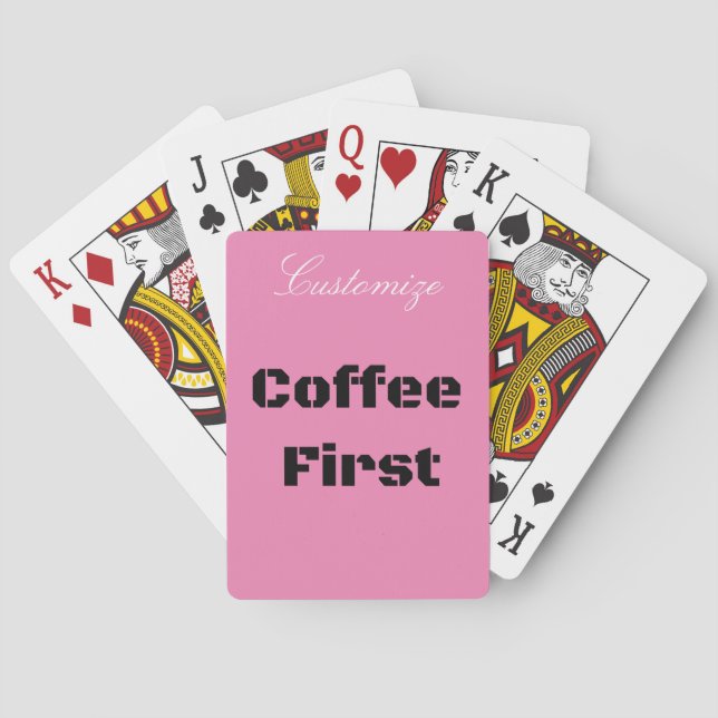 Coffee First Thunder_Cove Playing Cards (Back)