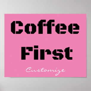 Coffee First Thunder_Cove Poster
