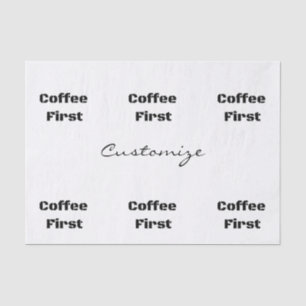 Coffee First Thunder_Cove Tissue Paper