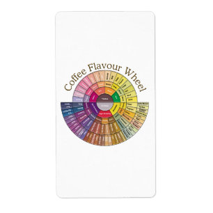 Coffee Flavour Wheel - 2x3.75