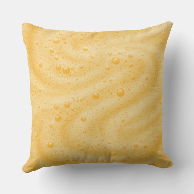 Coffee foam background  cushion (Back)