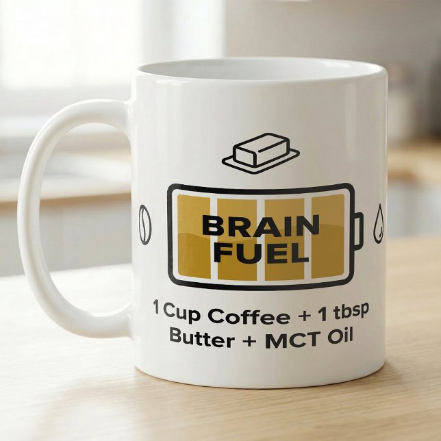 Coffee Focus Formula Butter MCT Oil Coffee Mug (Creator Uploaded)