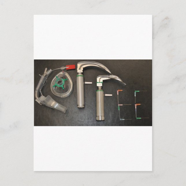 COFFEE FOR ANAESTHETISTS POSTCARD (Front)