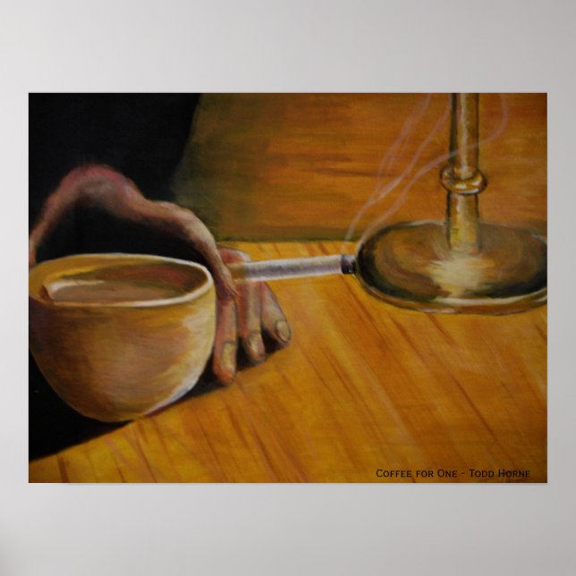 Coffee for One Poster (Front)