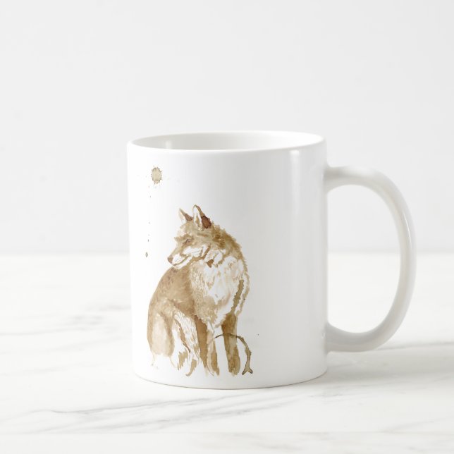 Coffee Fox Coffee Mug (Right)