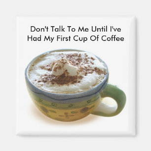 Coffee Fridge Magnet