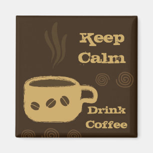 Coffee Fridge Magnet