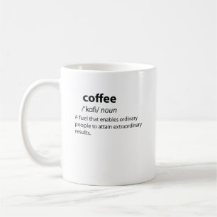 Coffee Funny Dictionary Definition Mug