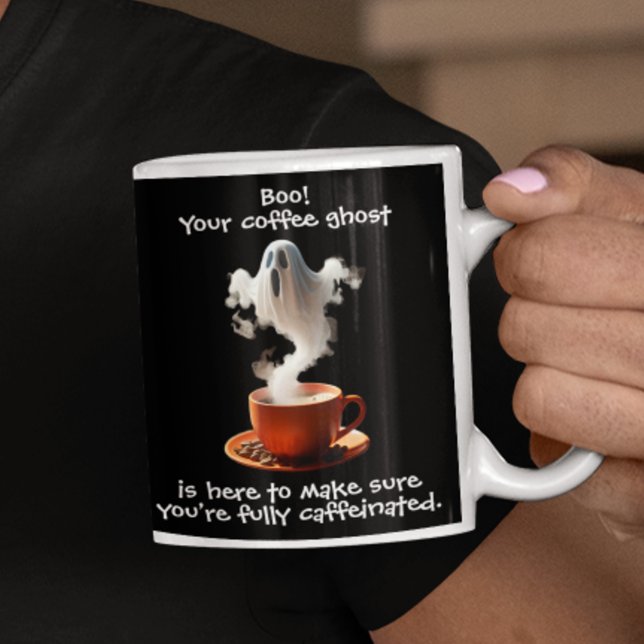 Coffee Ghost Large Coffee Mug (Creator Uploaded)