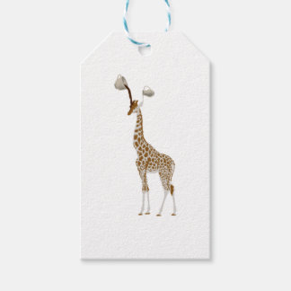 COFFEE GIRAFFE GIFT TAGS