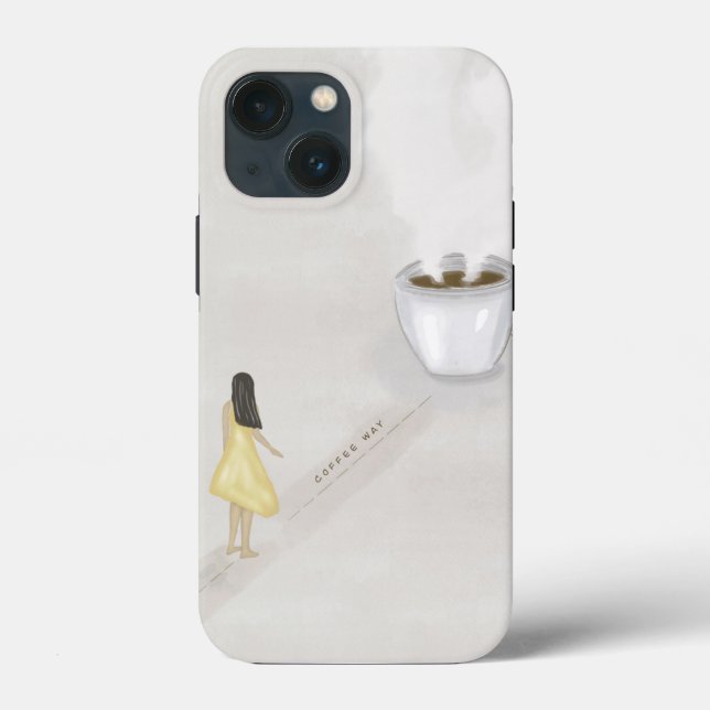Coffee girl Case-Mate iPhone case (Back)