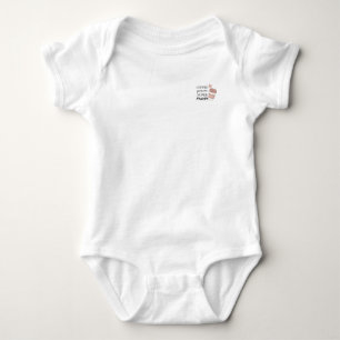 Coffee gives me super powers baby bodysuit