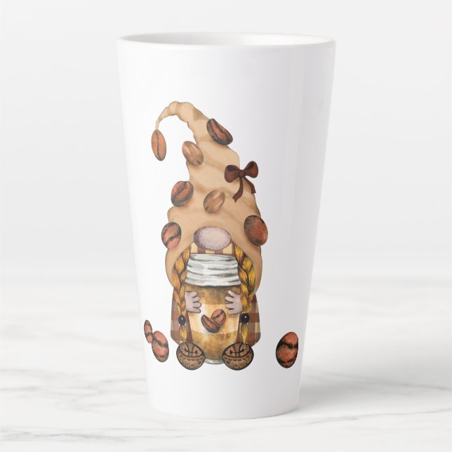 Coffee Gnome   Latte Mug (Front)