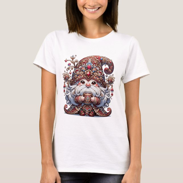 Coffee Gnome Ruby T-Shirt (Front)