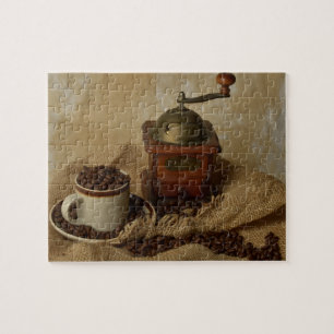 Coffee Grinder and Cup Jigsaw Puzzle
