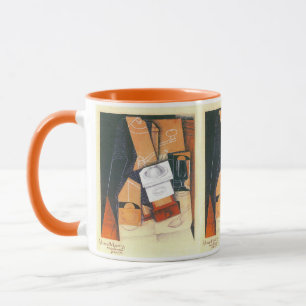 Coffee Grinder by Juan Gris, Vintage Cubism Art Mug